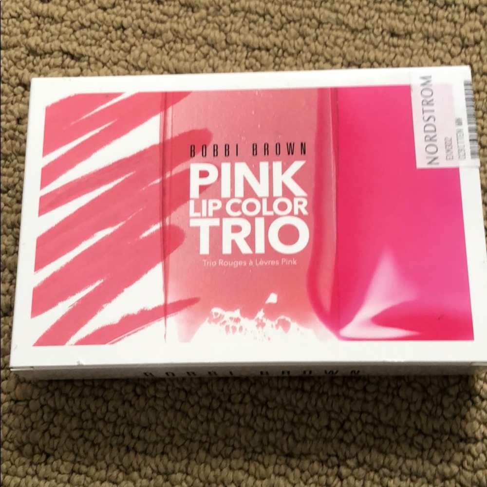 Bobbi Brown Pink lip color Trio